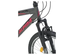 Alpina Alpha Shimano MTB 27.5 Ανθρακί-Ροζ