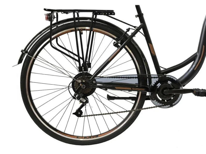 Alpina City 26'' Shimano Μαύρο