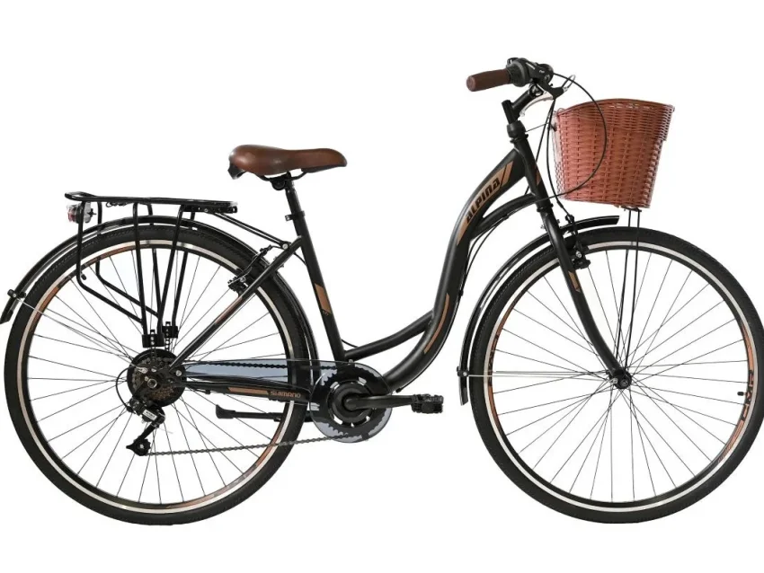 Alpina City 26'' Shimano Μαύρο