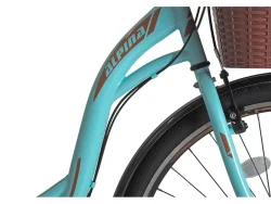 Alpina City 28'' Shimano Τιρκουάζ