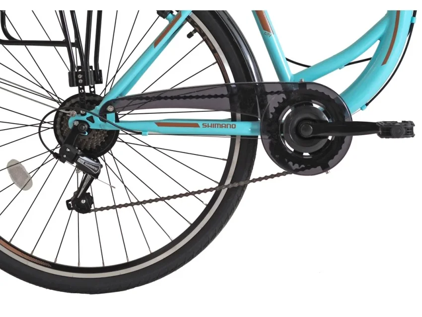 Alpina City 28'' Shimano Τιρκουάζ