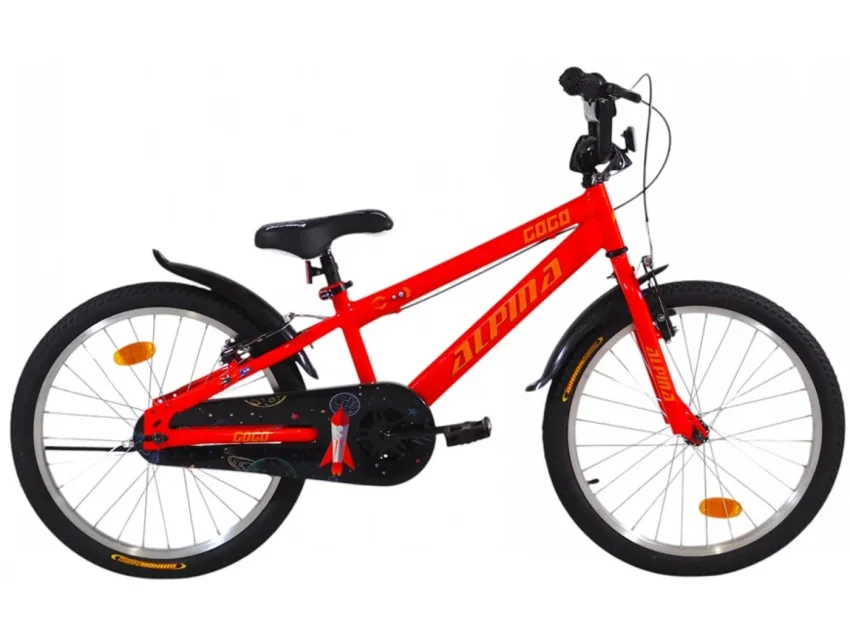 Alpina 20" GoGo Μαύρο/Κόκκινο
