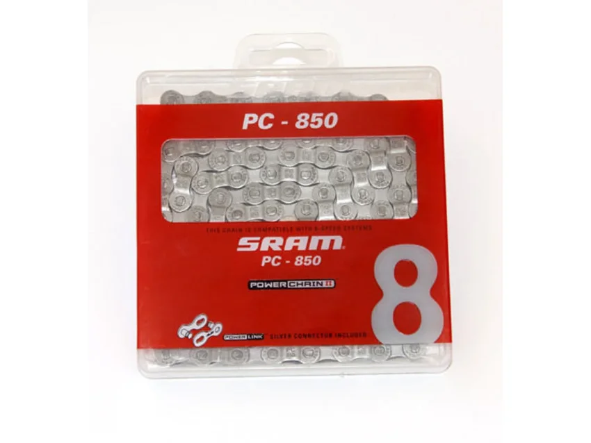ΑΛΥΣΙΔΑ SRAM PC 850 114 LINKS ΑΣΗΜΙ 8 ΤΑΧΥΤΗΤΩΝ