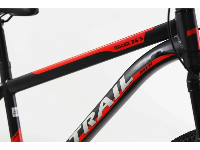 Trail 24" MTB ανδρικό μαύρο/κόκκινο