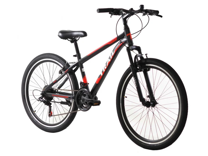 Trail 24" MTB ανδρικό μαύρο/κόκκινο