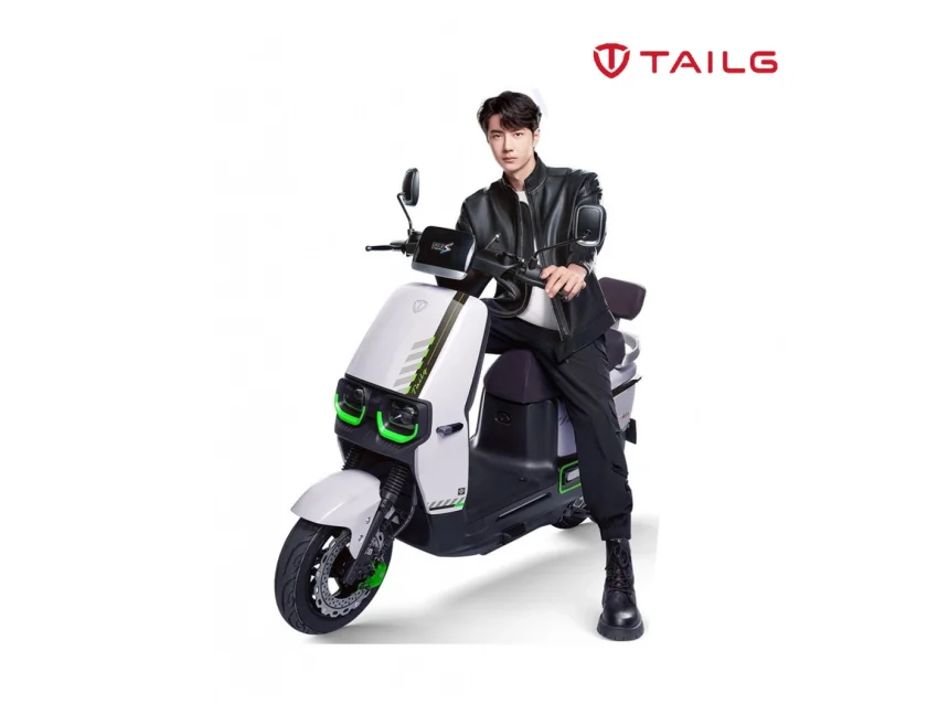 TAILG F52 LEAD ACID 45km/h Λευκό