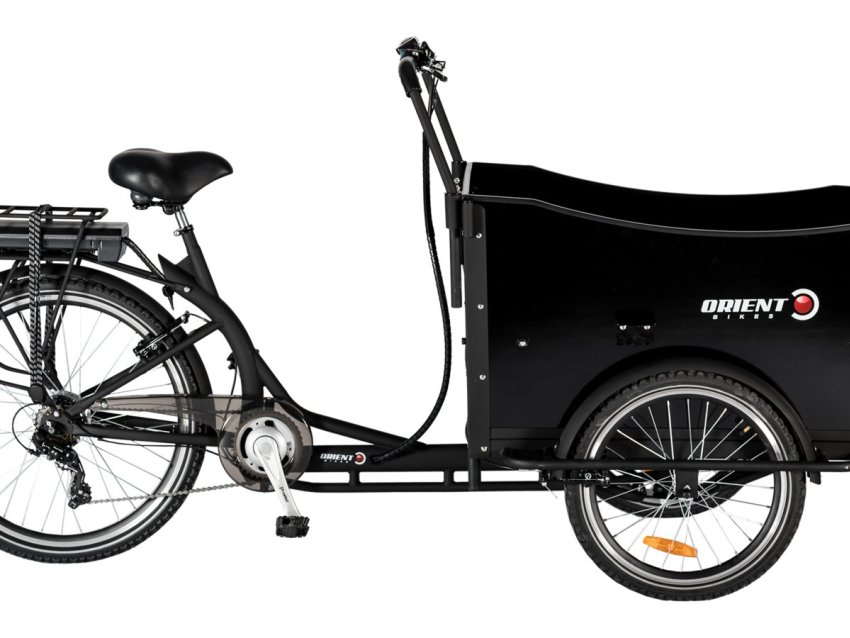 ORIENT CARGO FRONT BOX /WHEELS E-BIKE Μαύρο