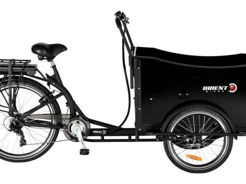 ORIENT CARGO FRONT BOX /WHEELS E-BIKE Μαύρο