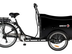 ORIENT CARGO FRONT BOX /WHEELS E-BIKE Μαύρο