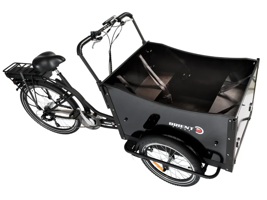ORIENT CARGO FRONT BOX /WHEELS E-BIKE Μαύρο