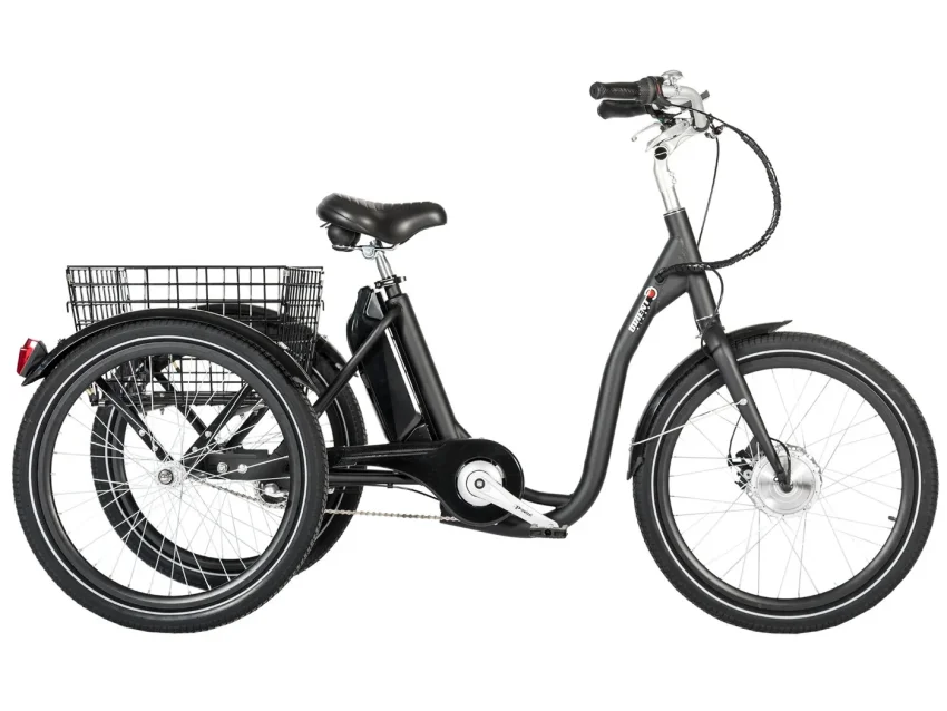 ΟΡΙΕΝΤ CARGO REAR BASKET 3/ WHEELS E-BIKE Μαύρο