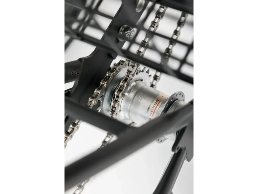 ΟΡΙΕΝΤ CARGO REAR BASKET 3/ WHEELS E-BIKE Μαύρο