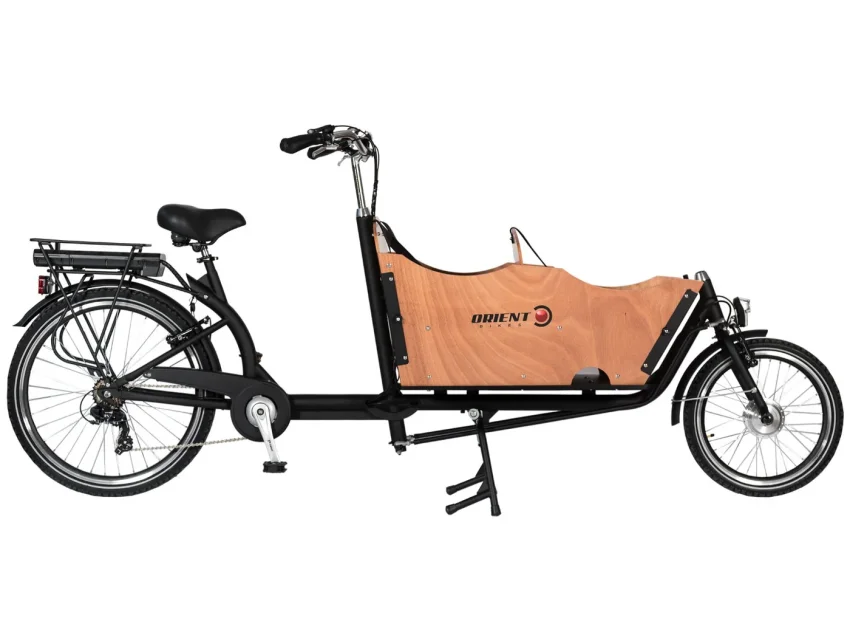 ORIENT CARGO 2 WHEELS E-BIKE Μαύρο