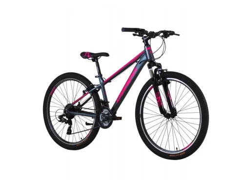Carrera Junior 26'' 21T VB ανθρακί-ροζ