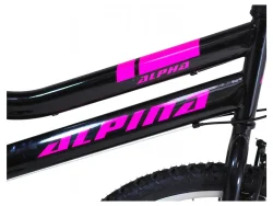 Alpina MTB 26''x14.5'' 21T Μαύρο