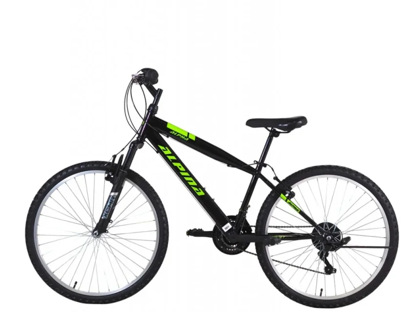 Alpina MTB 26''x14.5'' 21T/S μαύρο-πράσινο