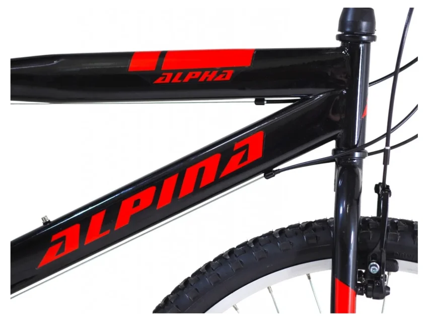 Alpina MTB 26''x14.5'' 21T Μαύρο/Κόκκινο