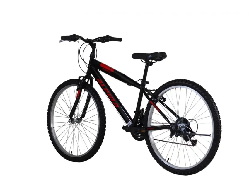 Alpina MTB 24''x12'' 21T μαύρο-κόκκινο