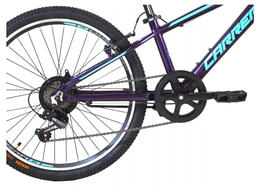 Carrera Junior 24'' VB Rigid μωβ-τυρκουάζ