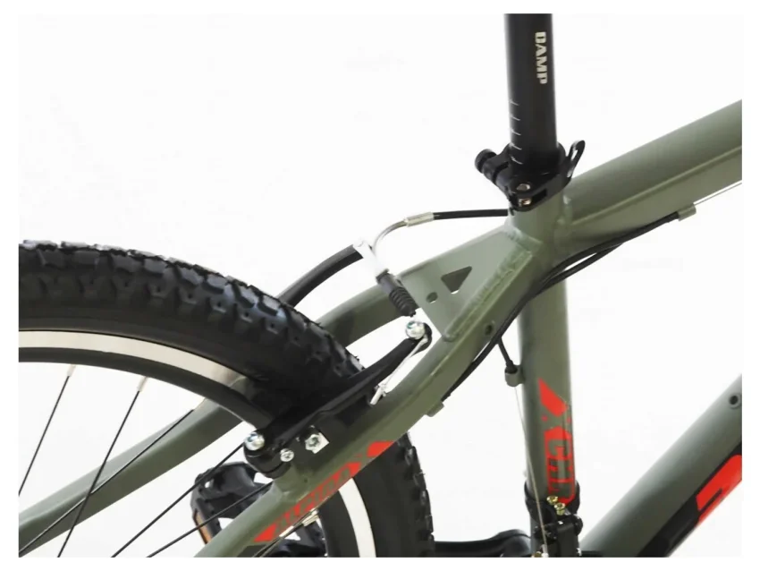 Alpina Alpha 29" ALU Shimano Γκρι - Κοκκινο