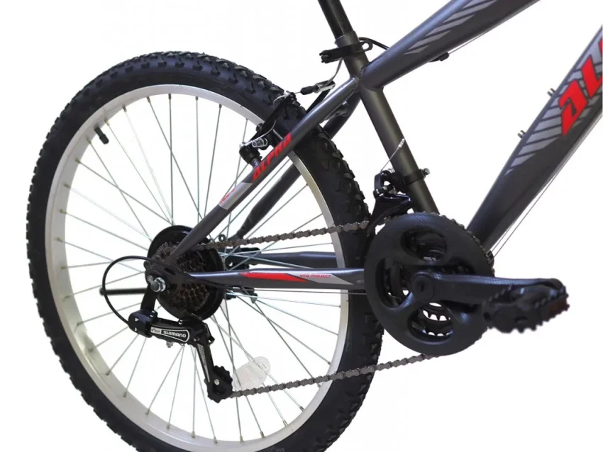  Alpina Alpha Shimano MTB 24" Ανθρακί (M)