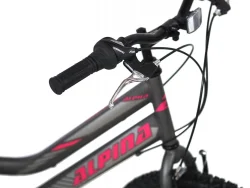 Alpina Alpha shimano MTB 24" Ανθρακί (L)