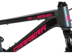 Carrera 24'' M4 2000 L VB Ανθρακί-Ροζ