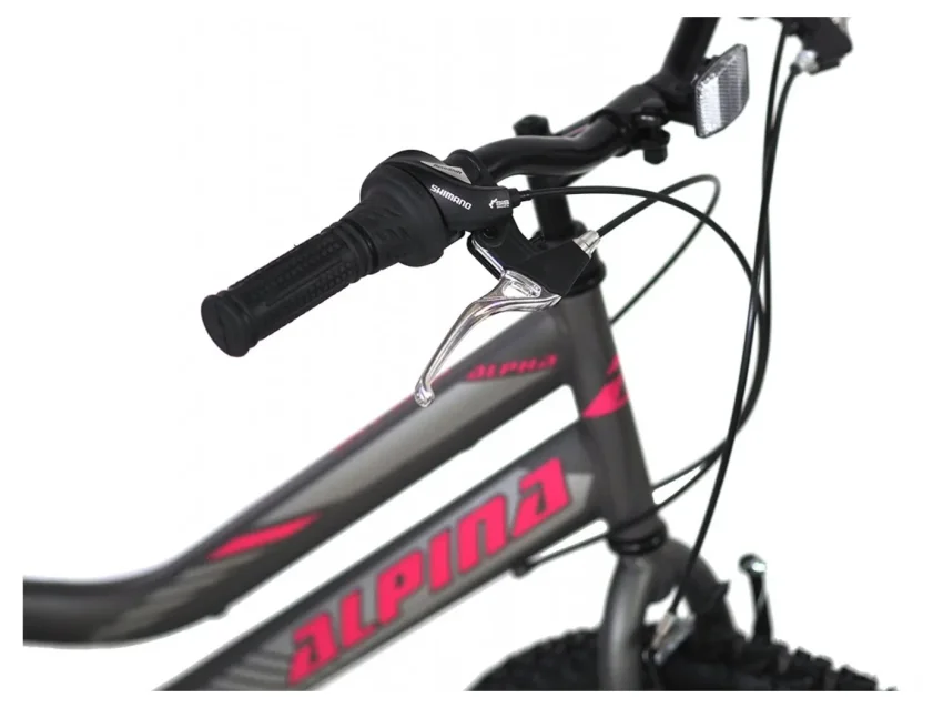 Alpina Alpha Shimano MTB 26" Ανθρακί (L)