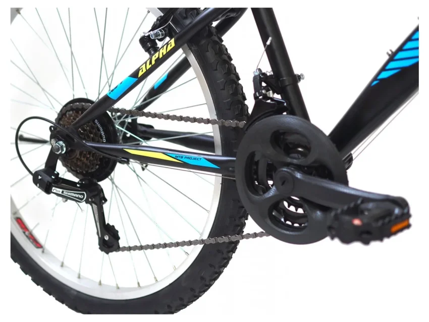 Alpina Alpha Shimano MTB 26" Μαύρο
