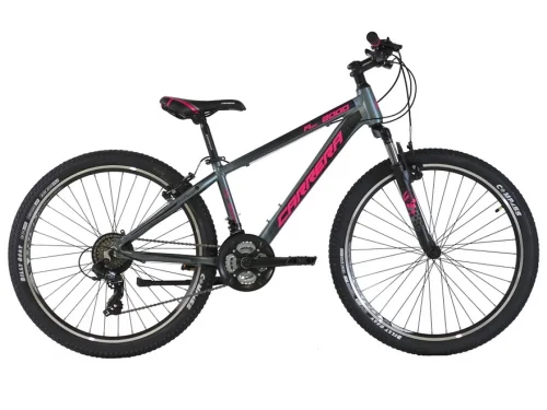 Carrera 26'' M6 2000 L V-Brake Ανθρακί-Ροζ