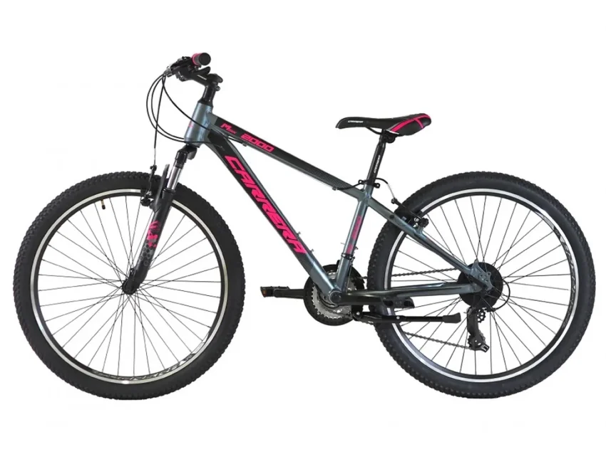 Carrera 26'' M6 2000 L V-Brake Ανθρακί-Ροζ